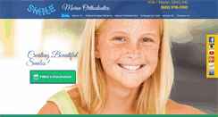 Desktop Screenshot of moranorthodontics.com